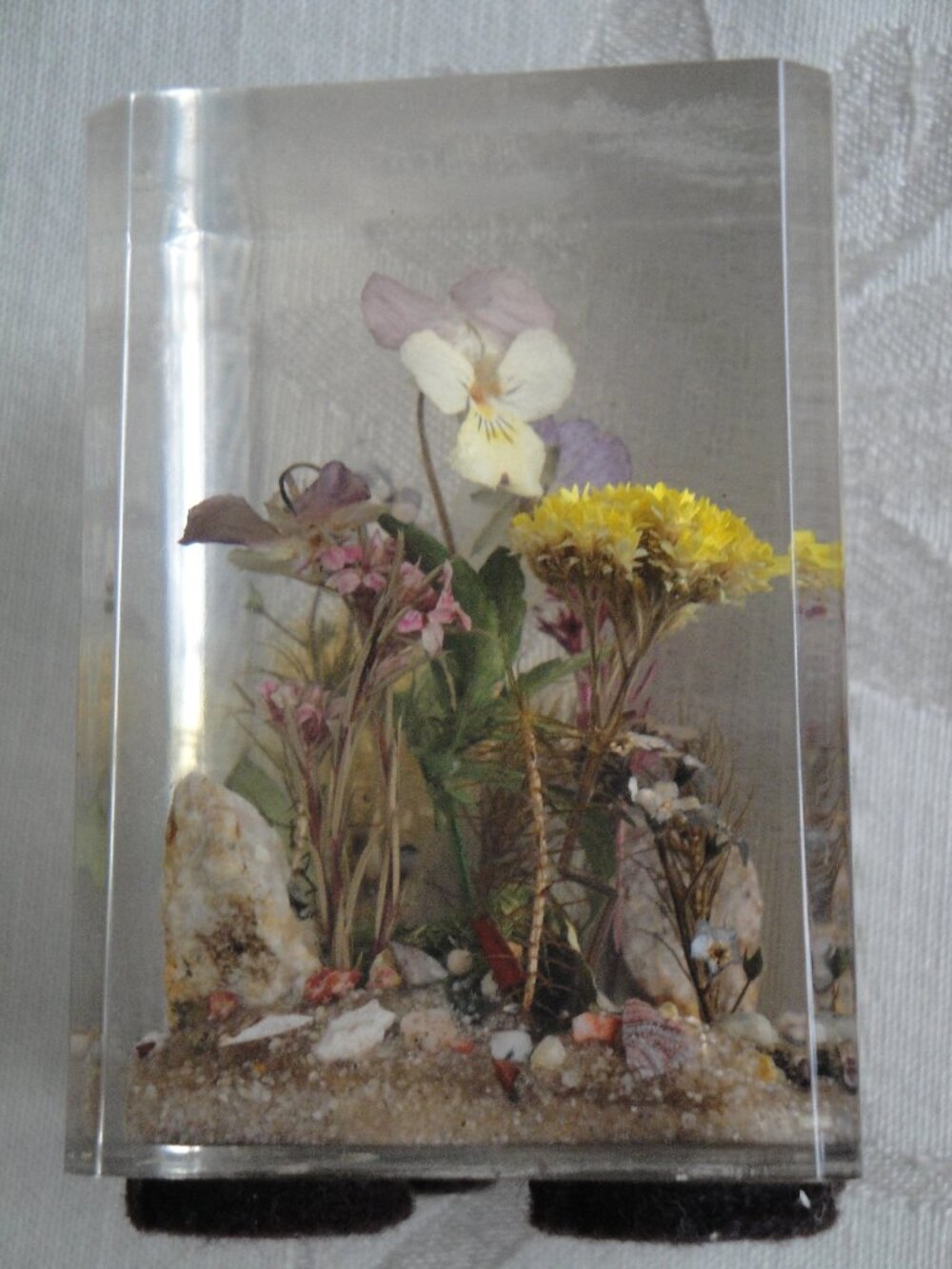 Vintage decorative with flowers
